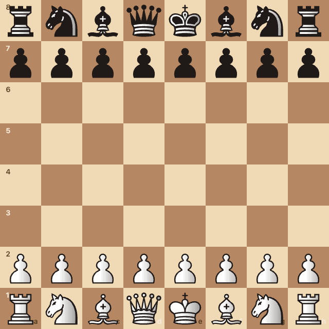 Chess board animation
